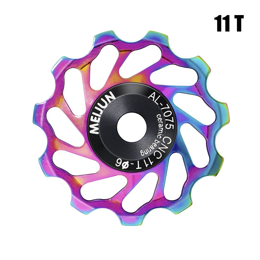 12T Roue jockey en céramique galet de dérailleur arrière – Aluminium CNC AL7075