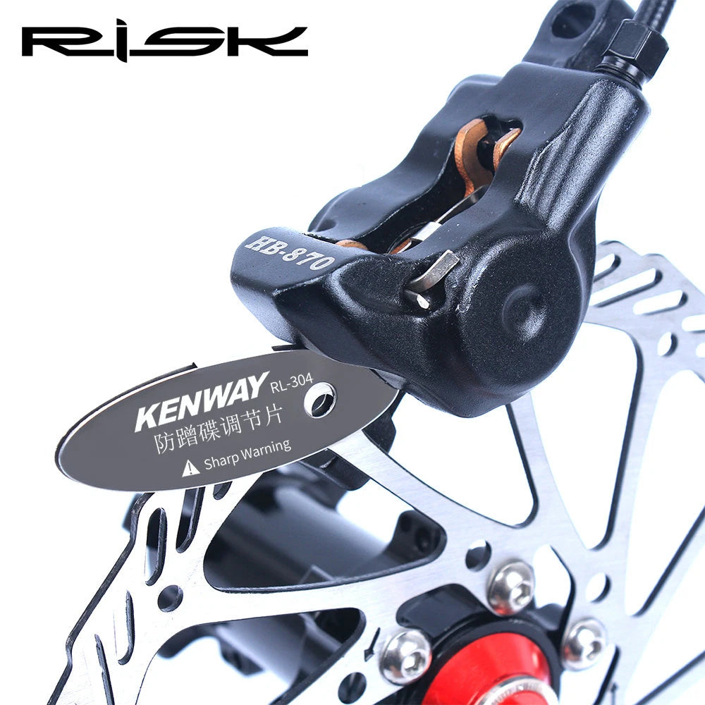 RISK Hydraulic Disc Brake Pads DS‑07 – 2‑Piece MTB Upgrade