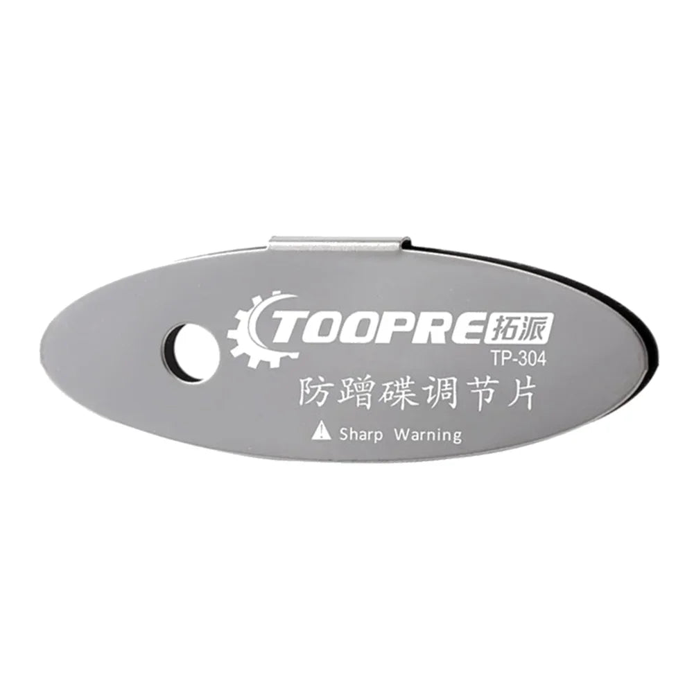 TOOPRE 5 pièces outil de réglage d’étrier de frein à disque en acier inoxydable pour VTT