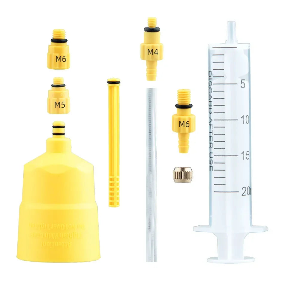Kit d'outils de purge hydraulique pour freins à disque Goodtaste XOD – Huile minérale