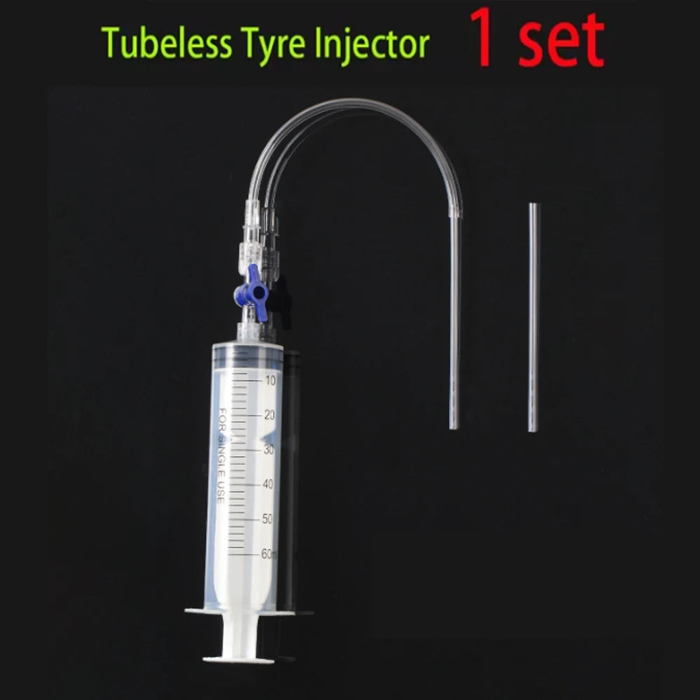 Injecteur d'étanchant pour pneus tubeless RL225 – Outil de valve pour la réparation de vélo