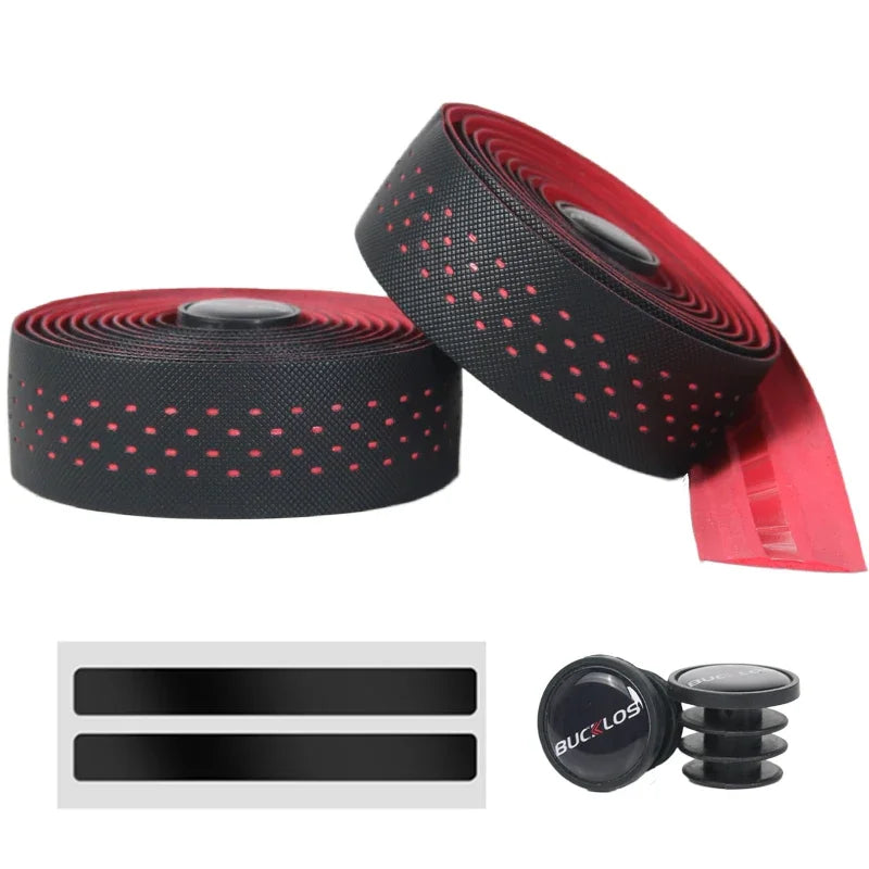 BUCKLOS Ruban de guidon vert pour vélo gravel – Grip confortable antichoc