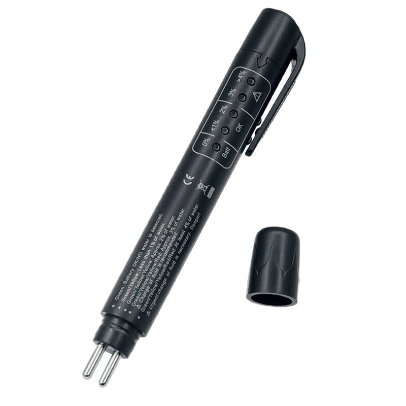 Stylo testeur de liquide de frein Amperbike – Test de précision à 5 LED