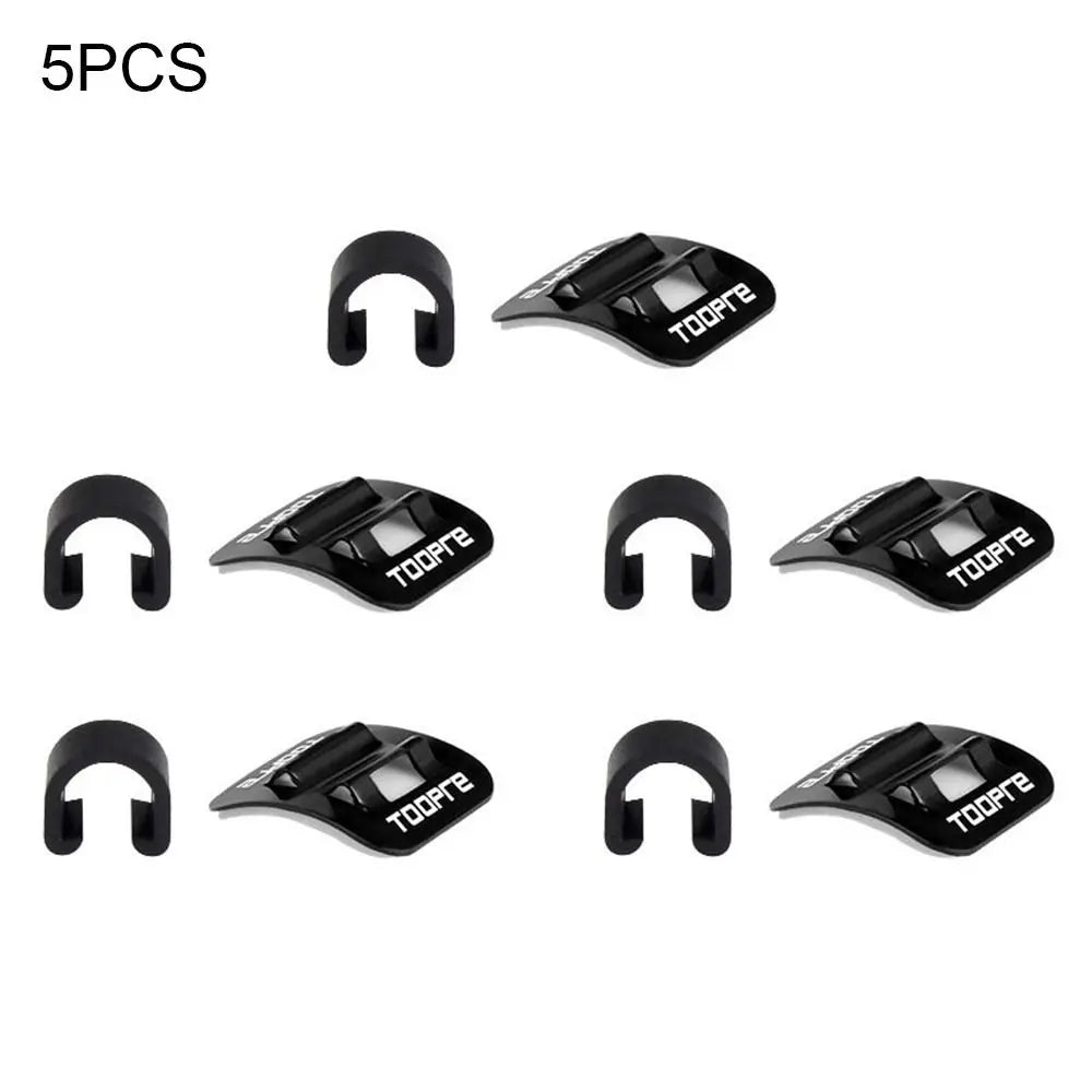 Collier de tube d'huile pour vélo 10 pcs – Clip à boucle en U pour levier et frein