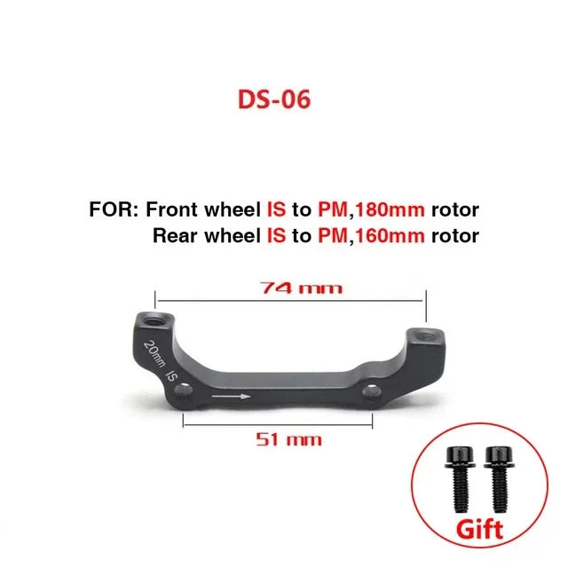 6in Stainless Steel Disc Brake Rotor 120-203mm for MTB & Road