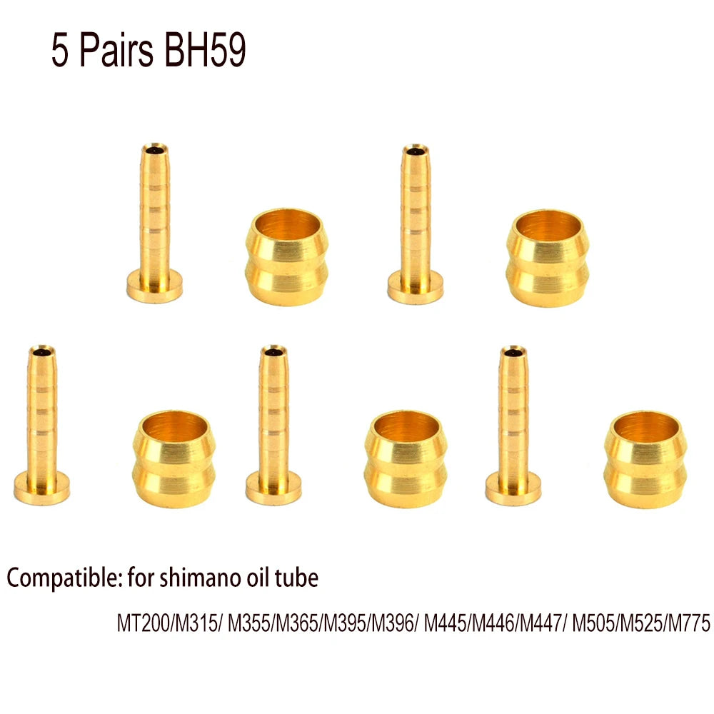 10er-Set Shimano/SRAM Ölbremsleitung Nadel‑Einsätze – BH90/BH59