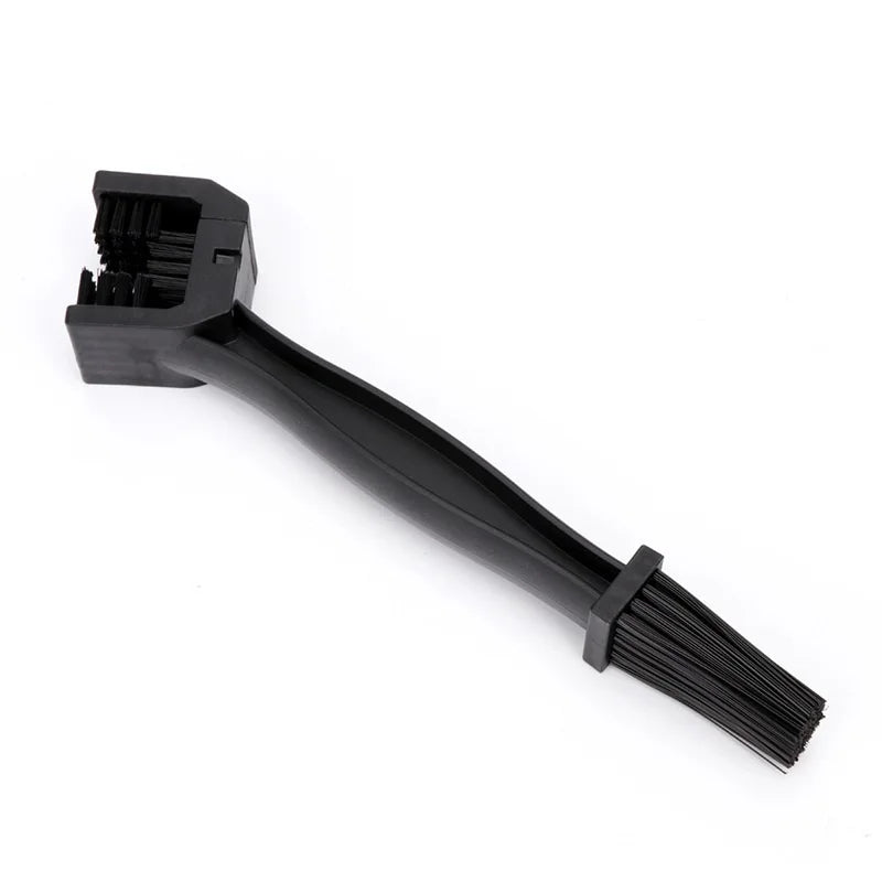 Brosse portable bleue pour nettoyer la chaîne de vélo – Outil en nylon et ABS