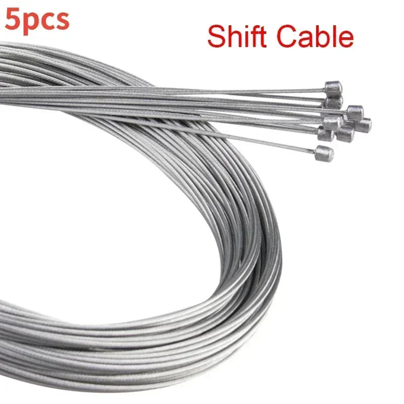 30pcs MTB/Road Jeu de câbles de changement et de frein – 1,2 mm acier zingué