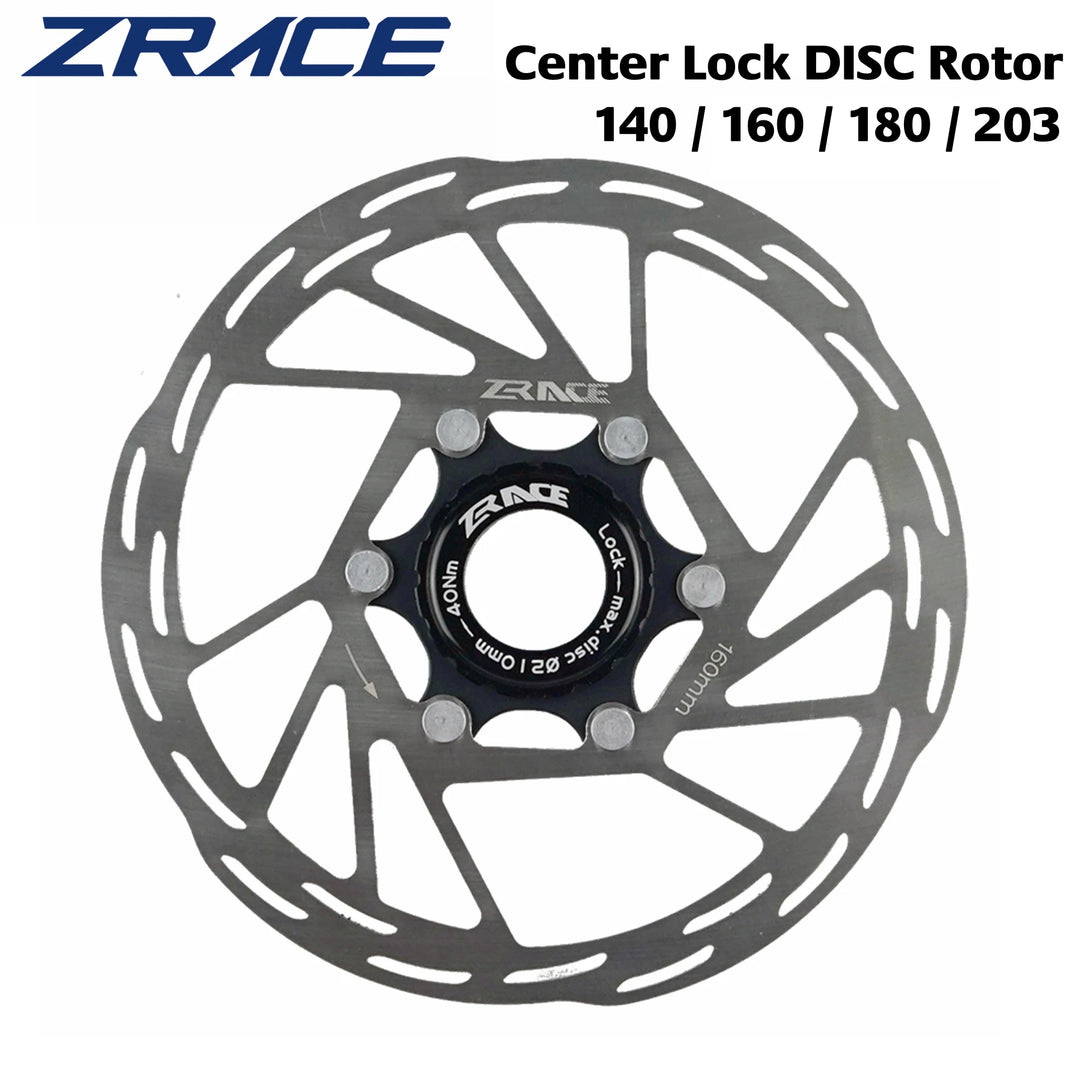 ZRACE 180mm Center Lock Disc Rotor – MTB & Road Bike Brake Upgrade