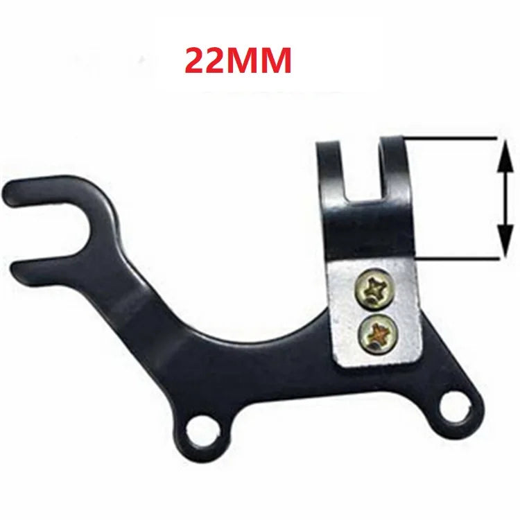 Support d'adaptateur de frein à disque en acier inoxydable 31,8 mm pour VTT
