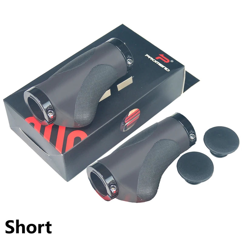 Poignées de guidon en caoutchouc TPR Amperbike – Revêtement doux antidérapant, lot de 2 longs