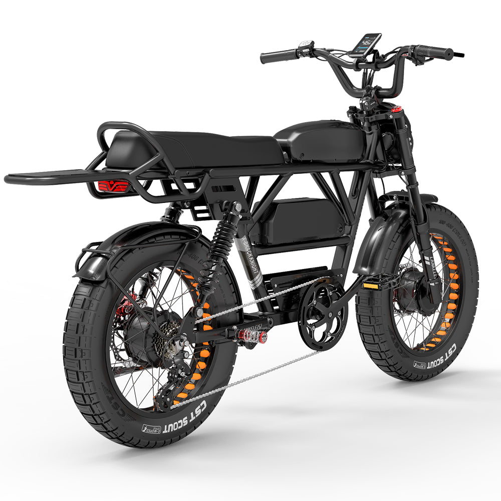 Lankeleisi X-Black Knight Vélo Électrique Fat Bike