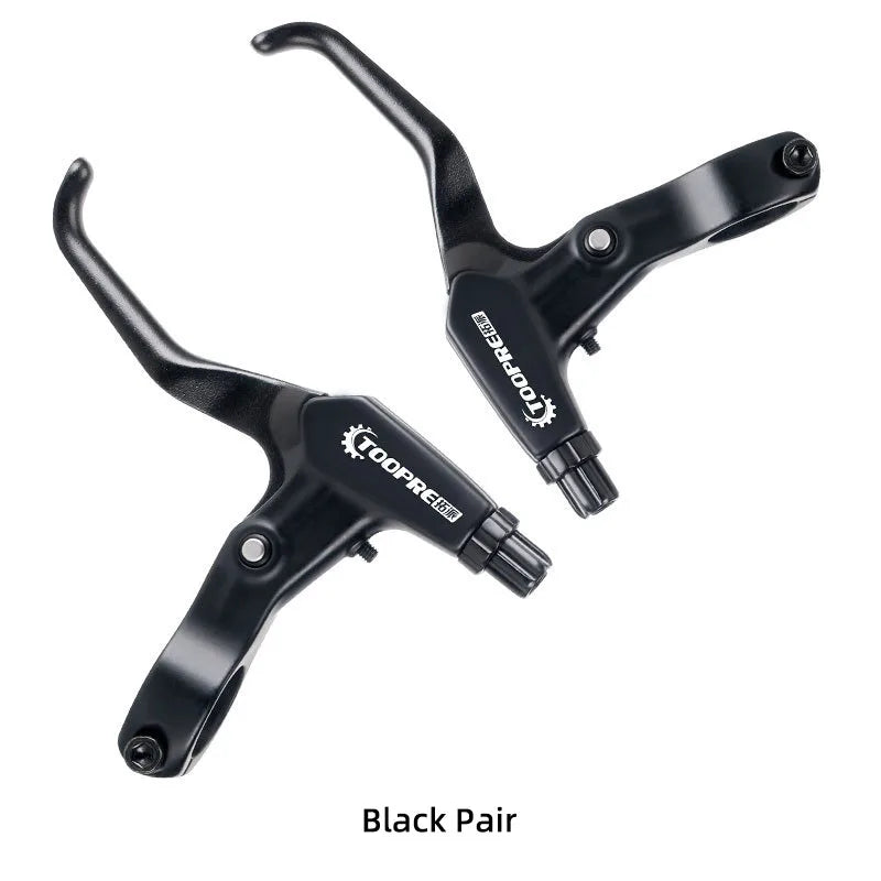 TOOPRE FR5 Poignées de frein en aluminium – Noires universelles pour VTT & route