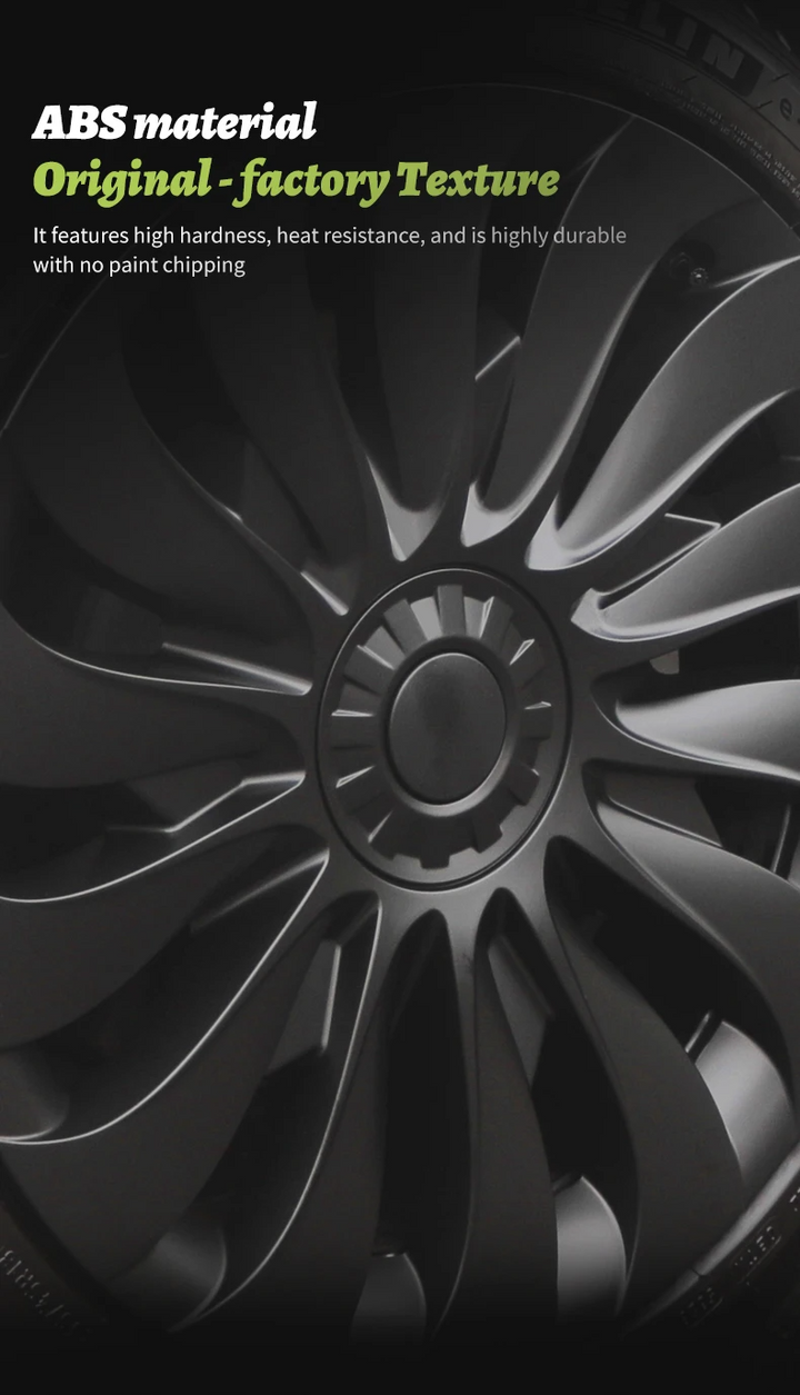 Tesla Model 3 Highland (2024+) 18" Hubcaps | Premium Upgrades