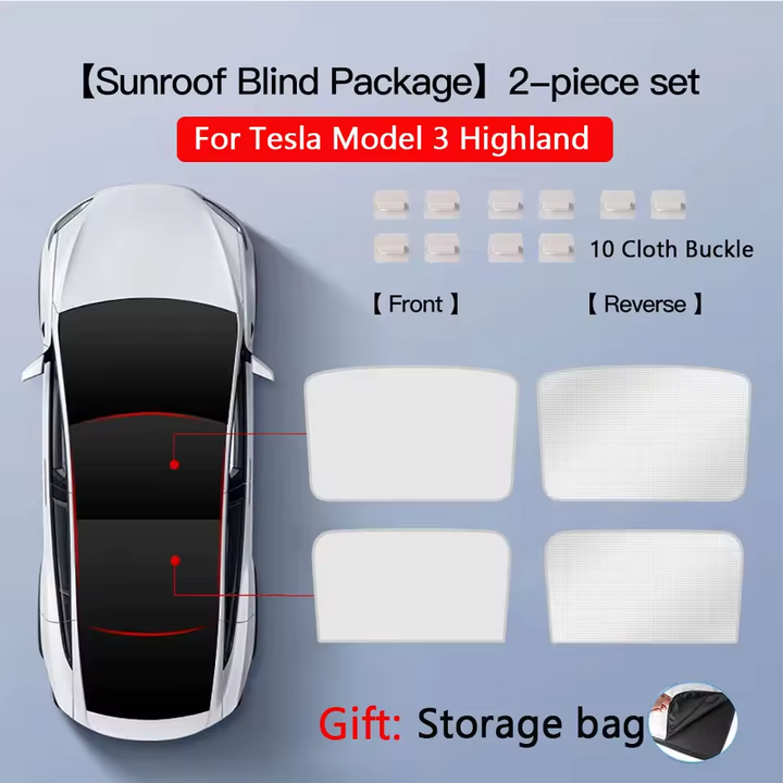 Tesla Model 3 Highland (2024+) Sunshade
