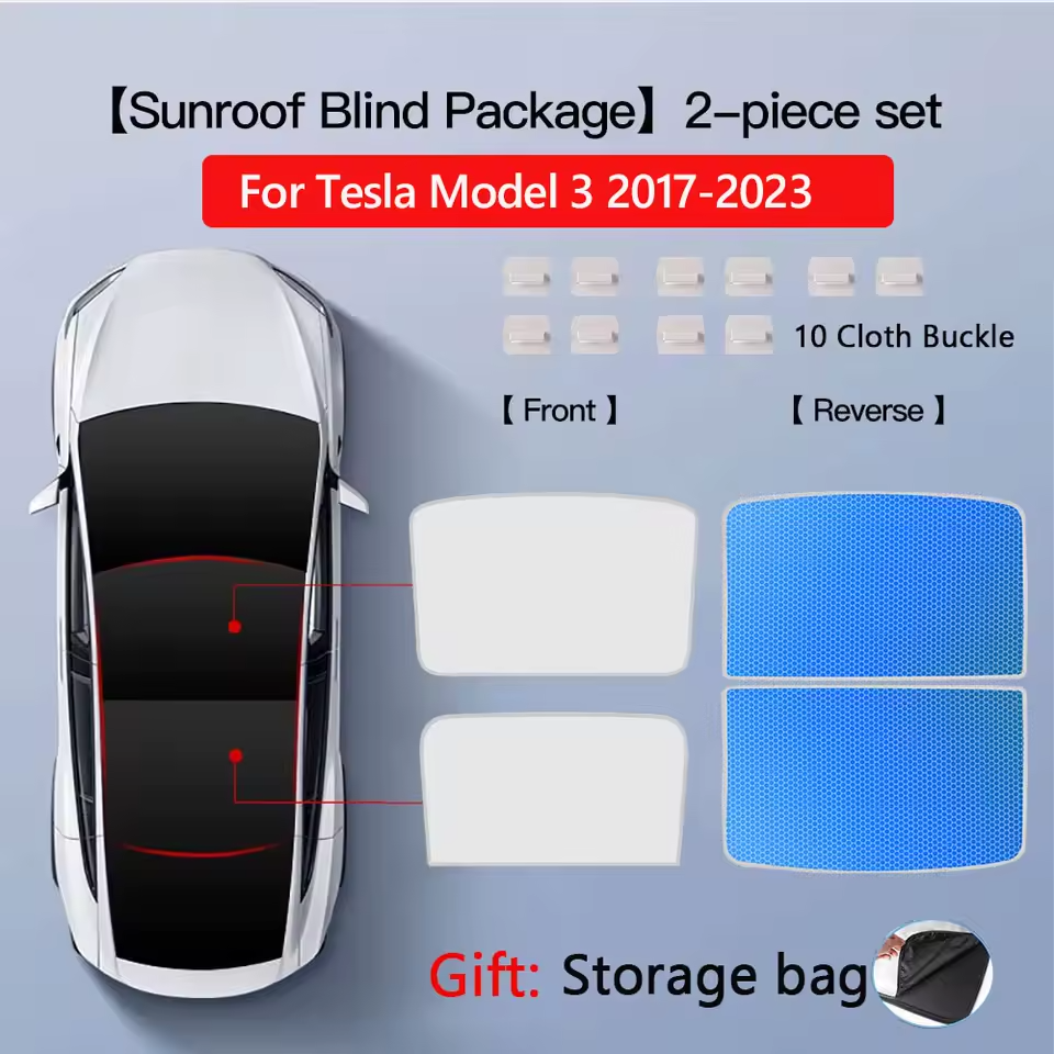 Tesla Model 3 (2017-2023) Sunshade