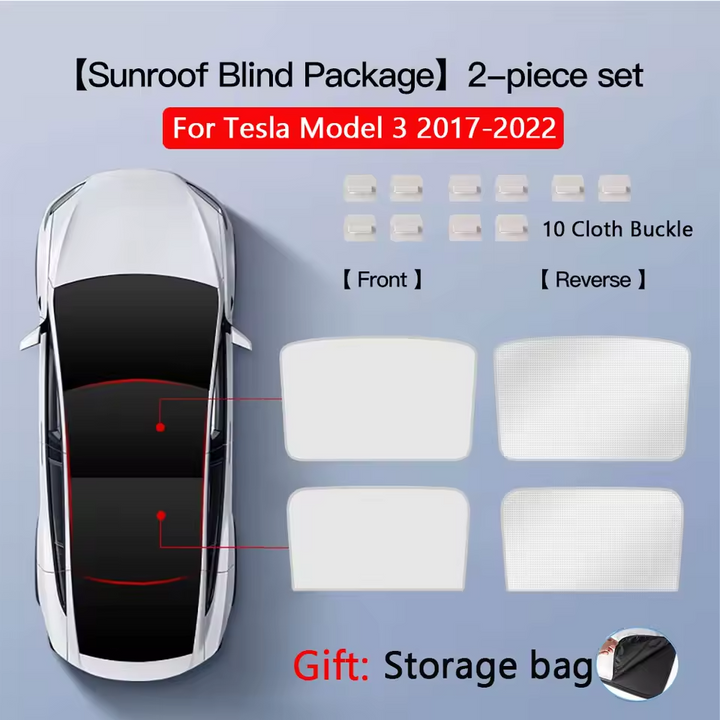 Tesla Model 3 (2017-2023) Sunshade