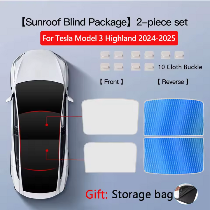 Tesla Model 3 Highland (2024+) Sunshade