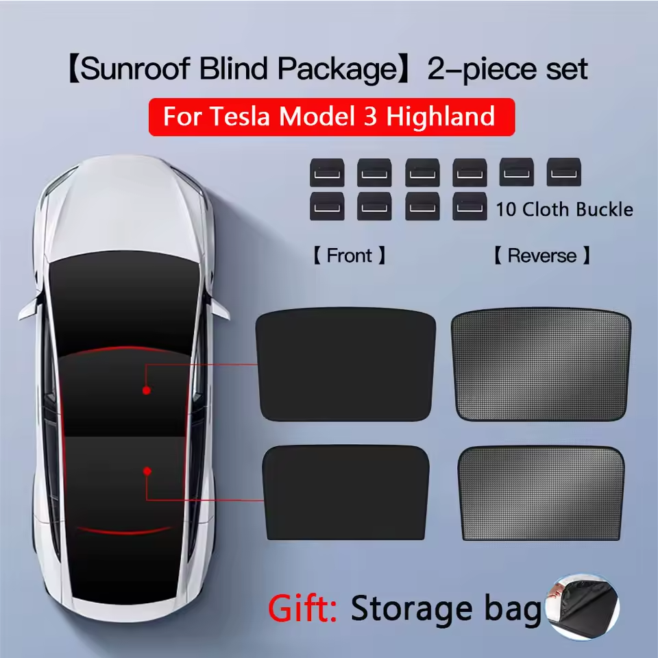 Tesla Model 3 Highland (2024+) Sunshade