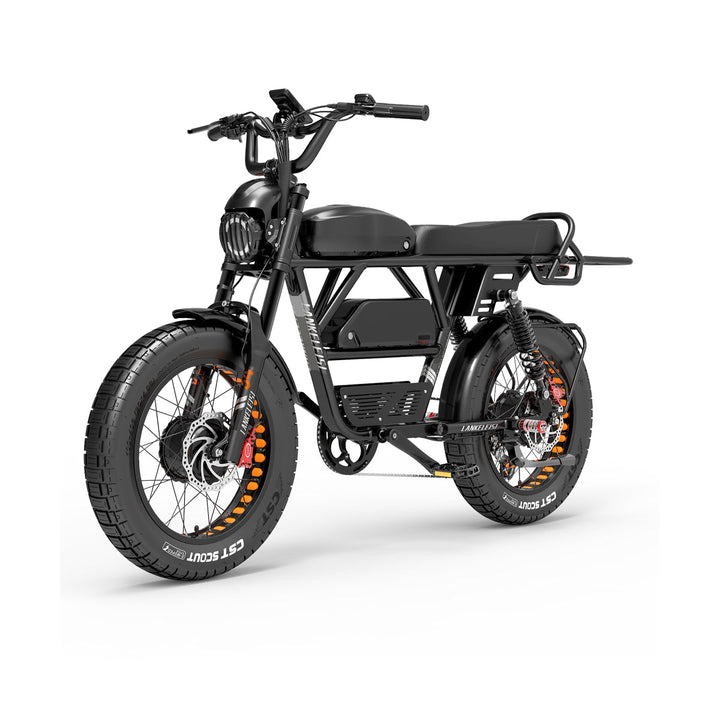 Lankeleisi X-Black Knight Vélo Électrique Fat Bike