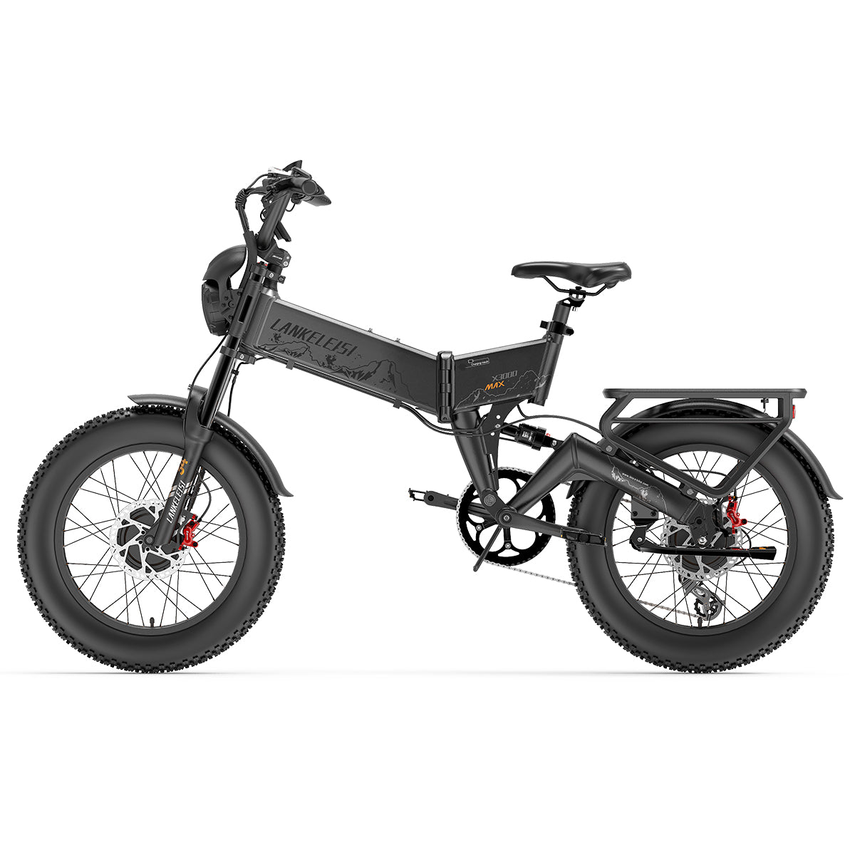 Lankeleisi X3000MAX — 2000W electric bike (view 3 of 3)